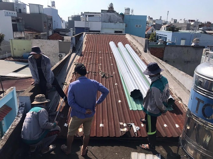 Báo Giá Sửa Mái Tôn Tại Quận 11